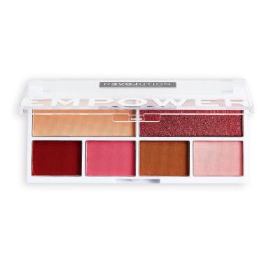 Revolution Relove Colour Play Shadow Palette Cienie do powiek dla kobiet 5,2 g Odcień Empower