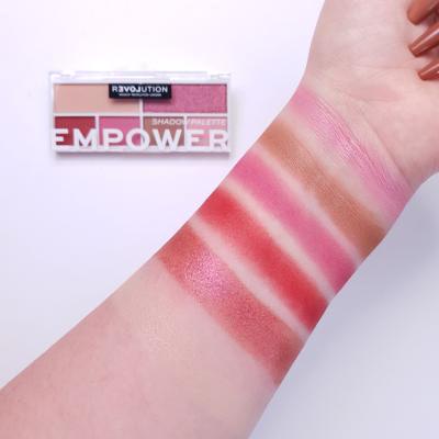 Revolution Relove Colour Play Shadow Palette Cienie do powiek dla kobiet 5,2 g Odcień Empower