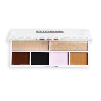 Revolution Relove Colour Play Shadow Palette Cienie do powiek dla kobiet 5,2 g Odcień Mindful