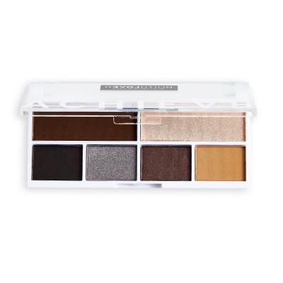 Revolution Relove Colour Play Shadow Palette Cienie do powiek dla kobiet 5,2 g Odcień Achieve