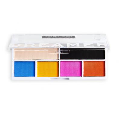 Revolution Relove Colour Play Shadow Palette Cienie do powiek dla kobiet 5,2 g Odcień Dreamer