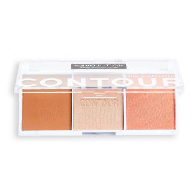 Revolution Relove Colour Play Contour Trio Paletka do konturowania dla kobiet 6 g Odcień Sugar