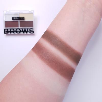 Revolution Relove Colour Cult Brows Zestawy i palety do brwi dla kobiet 3,2 g Odcień Dark