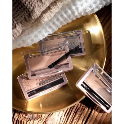 Catrice Brow Powder Set Waterproof Zestawy i palety do brwi dla kobiet 4 g Odcień 020 Ash Brown