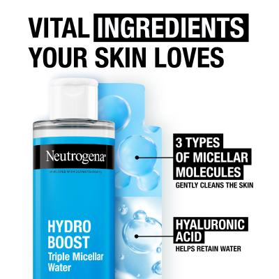 Neutrogena Hydro Boost Triple Micellar Water Płyn micelarny 400 ml