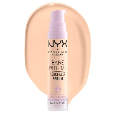 NYX Professional Makeup Bare With Me Serum Concealer Korektor dla kobiet 9,6 ml Odcień 01 Fair