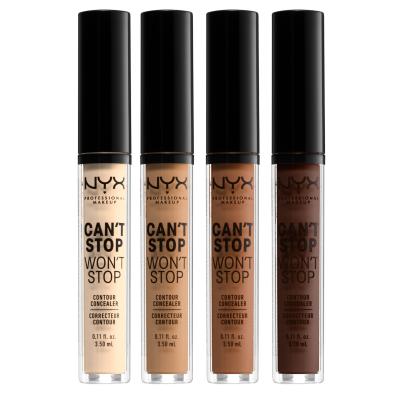 NYX Professional Makeup Can&#039;t Stop Won&#039;t Stop Contour Concealer Korektor dla kobiet 3,5 ml Odcień 1.5 Fair