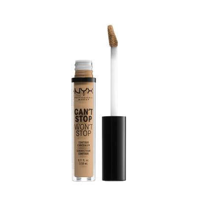 NYX Professional Makeup Can&#039;t Stop Won&#039;t Stop Contour Concealer Korektor dla kobiet 3,5 ml Odcień 7.5 Soft Beige