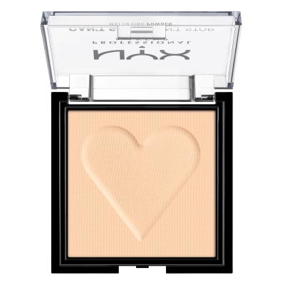 NYX Professional Makeup Can&#039;t Stop Won&#039;t Stop Mattifying Powder Puder dla kobiet 6 g Odcień 02 Light