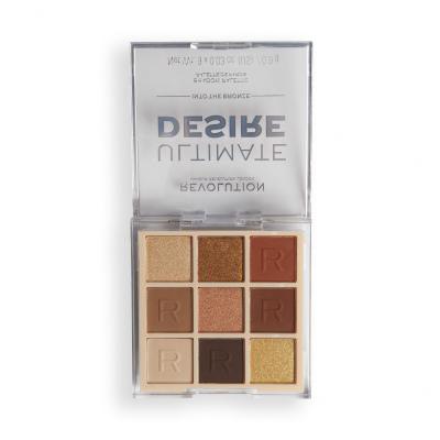 Makeup Revolution London Ultimate Desire Cienie do powiek dla kobiet 8,1 g Odcień Into The Bronze