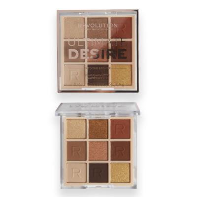 Makeup Revolution London Ultimate Desire Cienie do powiek dla kobiet 8,1 g Odcień Into The Bronze