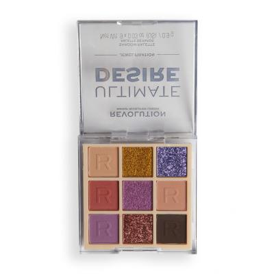 Makeup Revolution London Ultimate Desire Cienie do powiek dla kobiet 8,1 g Odcień Jewel Fixation