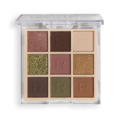 Makeup Revolution London Ultimate Desire Cienie do powiek dla kobiet 8,1 g Odcień Stripped Khaki