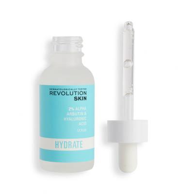 Revolution Skincare Hydrate 2% Alpha Arbutin &amp; Hyaluronic Acid Serum Serum do twarzy dla kobiet 30 ml