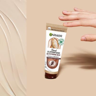 Garnier Hand Superfood 48h Repairing Balm Krem do rąk dla kobiet 75 ml