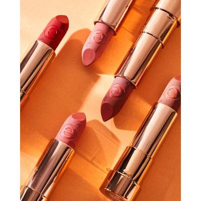 Essence Caring Shine Vegan Collagen Lipstick Pomadka dla kobiet 3,5 g Odcień 203 My Advice