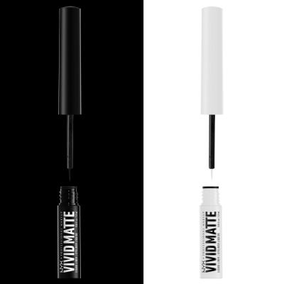 NYX Professional Makeup Vivid Matte Eyeliner dla kobiet 2 ml Odcień 01 Black