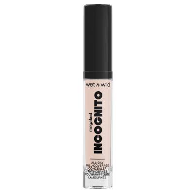 Wet n Wild MegaLast Incognito All-Day Full Coverage Concealer Korektor dla kobiet 5,5 ml Odcień Light Beige