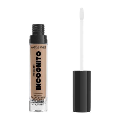 Wet n Wild MegaLast Incognito All-Day Full Coverage Concealer Korektor dla kobiet 5,5 ml Odcień Light Honey