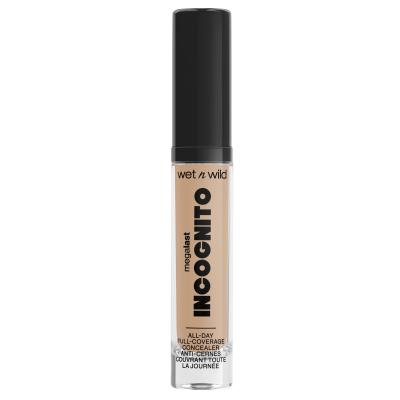 Wet n Wild MegaLast Incognito All-Day Full Coverage Concealer Korektor dla kobiet 5,5 ml Odcień Medium Neutral