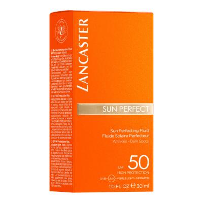 Lancaster Sun Perfect Sun Perfecting Fluid SPF50 Preparat do opalania twarzy dla kobiet 30 ml