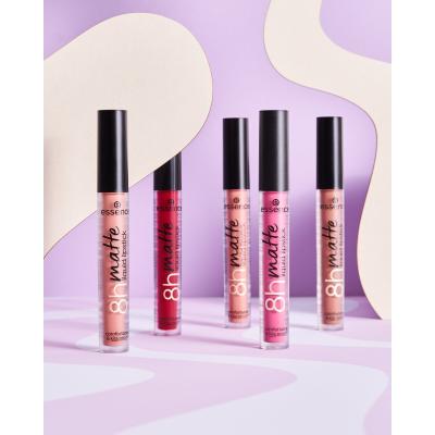 Essence 8h Matte Liquid Lipstick Pomadka dla kobiet 2,5 ml Odcień 01 Cinnamon Spice