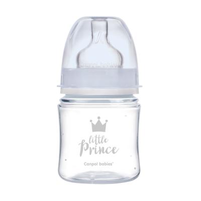 Canpol babies Royal Baby Easy Start Anti-Colic Bottle Little Prince 0m+ Butelki dla niemowląt dla dzieci 120 ml