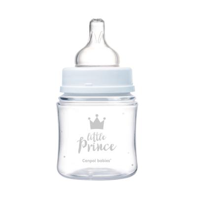 Canpol babies Royal Baby Easy Start Anti-Colic Bottle Little Prince 0m+ Butelki dla niemowląt dla dzieci 120 ml