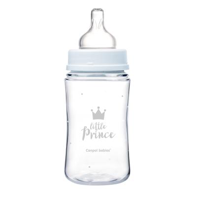 Canpol babies Royal Baby Easy Start Anti-Colic Bottle Little Prince 3m+ Butelki dla niemowląt dla dzieci 240 ml