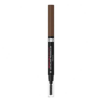 L&#039;Oréal Paris Infaillible Brows 24H Filling Triangular Pencil Kredka do brwi dla kobiet 1 ml Odcień 05 Brunette