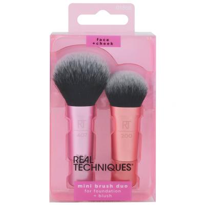 Real Techniques Brushes Mini Brush Duo Pędzel do makijażu dla kobiet Zestaw