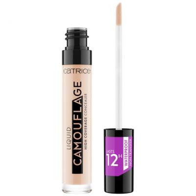 Catrice Camouflage Liquid High Coverage 12h Korektor dla kobiet 5 ml Odcień 001 Fair Ivory