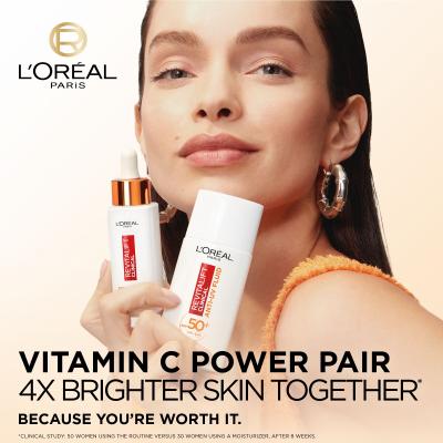 L&#039;Oréal Paris Revitalift Clinical Pure 12% Vitamin C Zestaw serum Revitalift Clinical Vitamin C Serum 30 ml + krem do twarzy na dzień Revitalift Clinical Vitamin C Anti-UV Fluid SPF50 50 ml