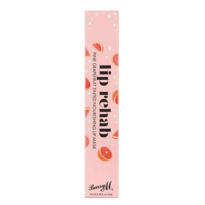 Barry M Lip Rehab Pink Grapefruit Nourishing Lip Mask Balsam do ust dla kobiet 9 ml