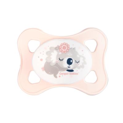 Canpol babies Sleepy Koala Mini Soother Pink 0-2m Smoczek dla dzieci 2 szt