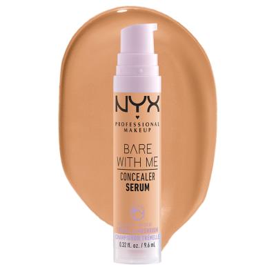 NYX Professional Makeup Bare With Me Serum Concealer Korektor dla kobiet 9,6 ml Odcień 5.5 Medium Golden