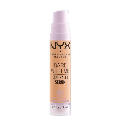 NYX Professional Makeup Bare With Me Serum Concealer Korektor dla kobiet 9,6 ml Odcień 5.5 Medium Golden