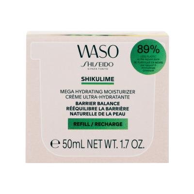 Shiseido Waso Shikulime Mega Hydrating Moisturizer Krem do twarzy na dzień dla kobiet Napełnienie 50 ml