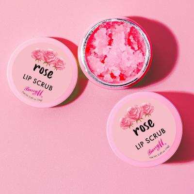 Barry M Lip Scrub Rose Peeling dla kobiet 14 g