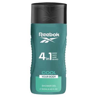 Reebok Cool Your Body Żel pod prysznic dla mężczyzn 250 ml