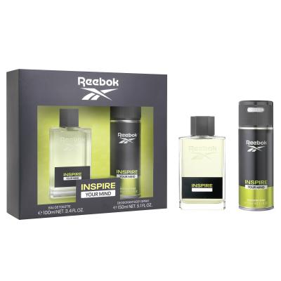 Reebok Inspire Your Mind Zestaw EDT 100 ml + dezodorant 150 ml