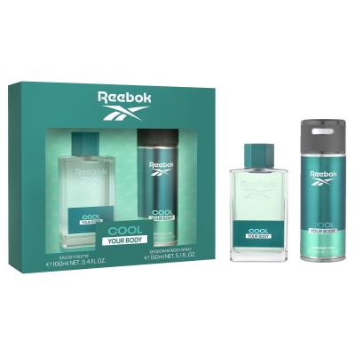 Reebok Cool Your Body Zestaw EDT 100 ml + dezodorant 150 ml