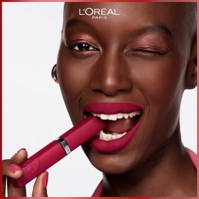 L&#039;Oréal Paris Infaillible Matte Resistance Lipstick Pomadka dla kobiet 5 ml Odcień 200 Lipstick&amp;Chill