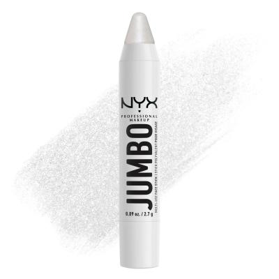 NYX Professional Makeup Jumbo Multi-Use Highlighter Stick Rozświetlacz dla kobiet 2,7 g Odcień 02 Vanilla Ice Cream