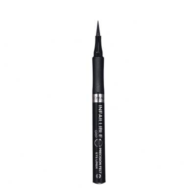 L&#039;Oréal Paris Infaillible Grip 24H Precision Felt Eyeliner Eyeliner dla kobiet 1 ml Odcień 01 Black