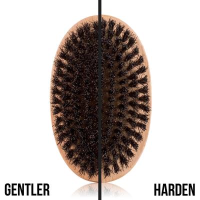 Angry Beards Beard Brush Gentler Szczotka do zarostu dla mężczyzn 1 szt