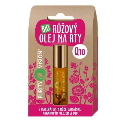 Purity Vision Rose Bio Lip Oil Olejek do ust 10 ml