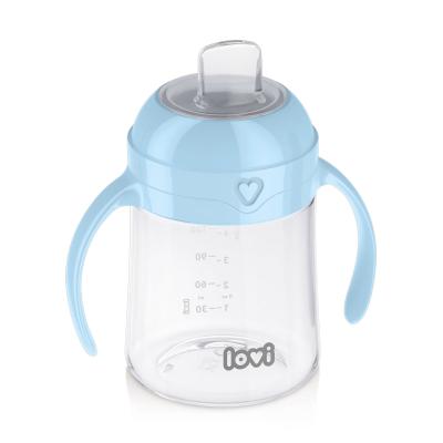 LOVI First Cup With Spout Blue 6m+ Kubek dla dzieci 150 ml