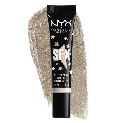 NYX Professional Makeup SFX Glitter Paint Podkład dla kobiet 8 ml Odcień 02 Broomstick Baddie