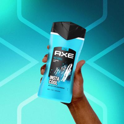 Axe Ice Chill 3in1 Żel pod prysznic dla mężczyzn 400 ml